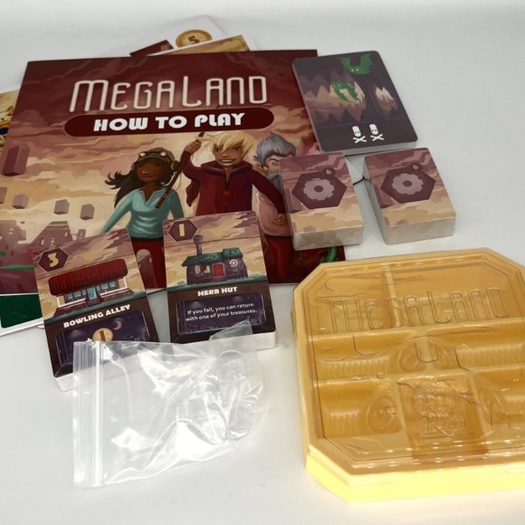 Megaland‎ Board Game By Red Raven Games - Picture 4 of 6